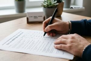 Mężczyzna wypełnia test na ADHD - Test na ADHD dla dorosłych – diagnoza czy etykieta?