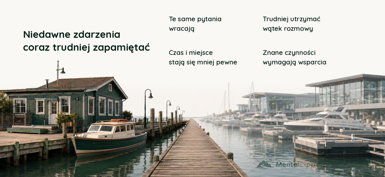 Obszary życia, na które wpływa otępienie